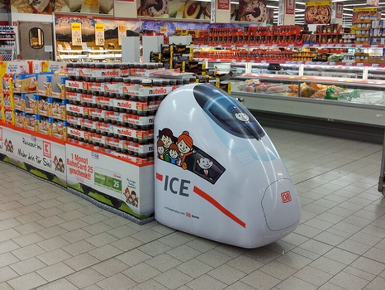 Aufblasbare Werbeartikel Werbedisplays POS Werbung Verpackung 